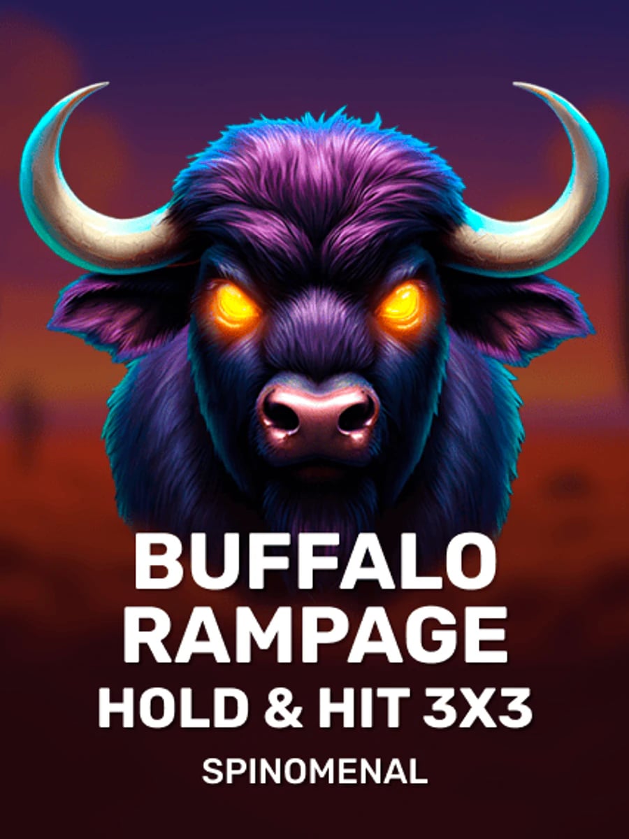 Buffalo Rampage Hold & Hit 3x3 slot game artwork