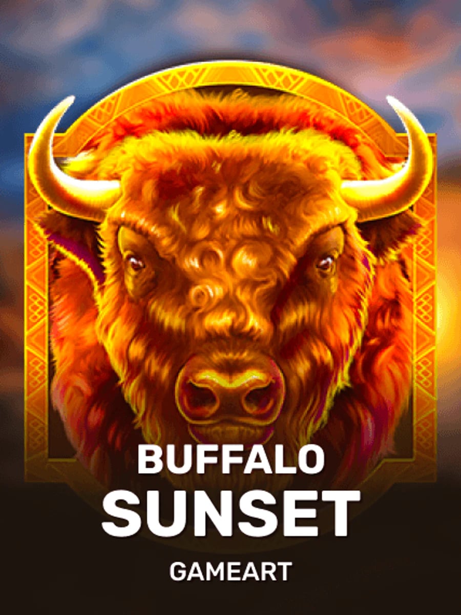 Buffalo Sunset slot game artwork