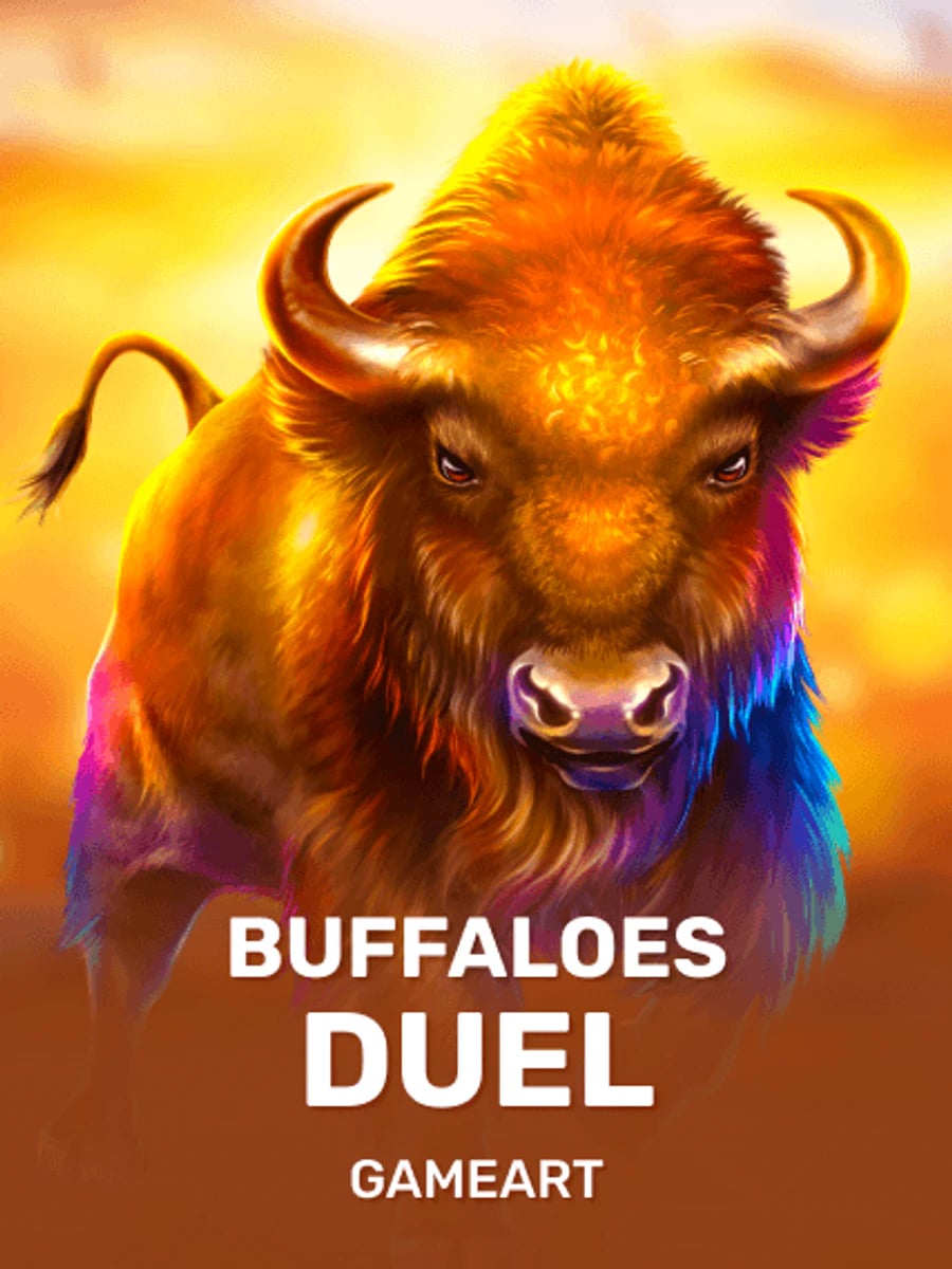 Buffaloes Duel slot game artwork