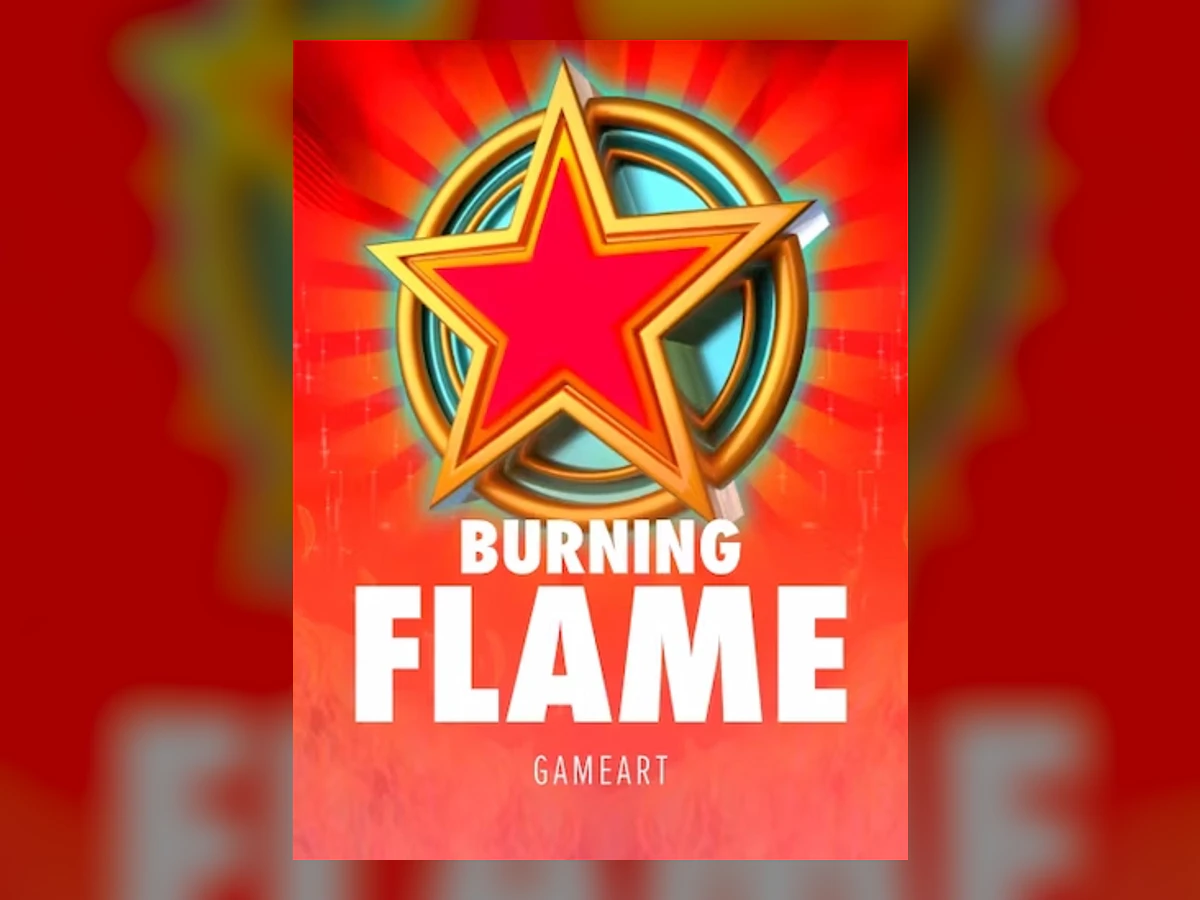 Burning Flame slot game artwork