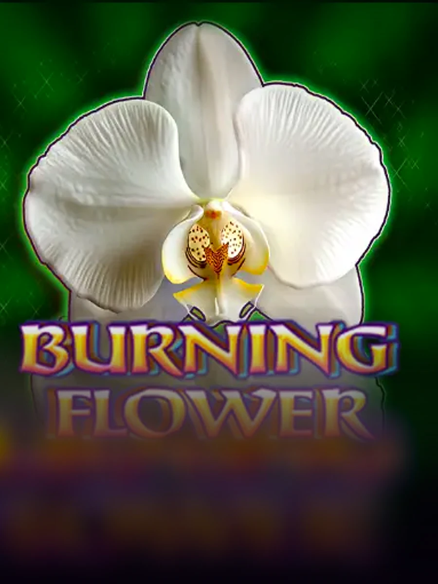 Burning Flower slot game artwork