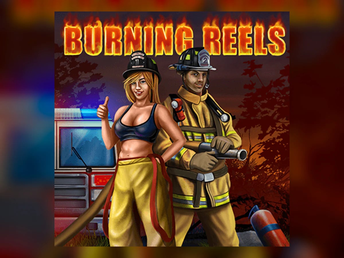 Burning Reels slot game artwork