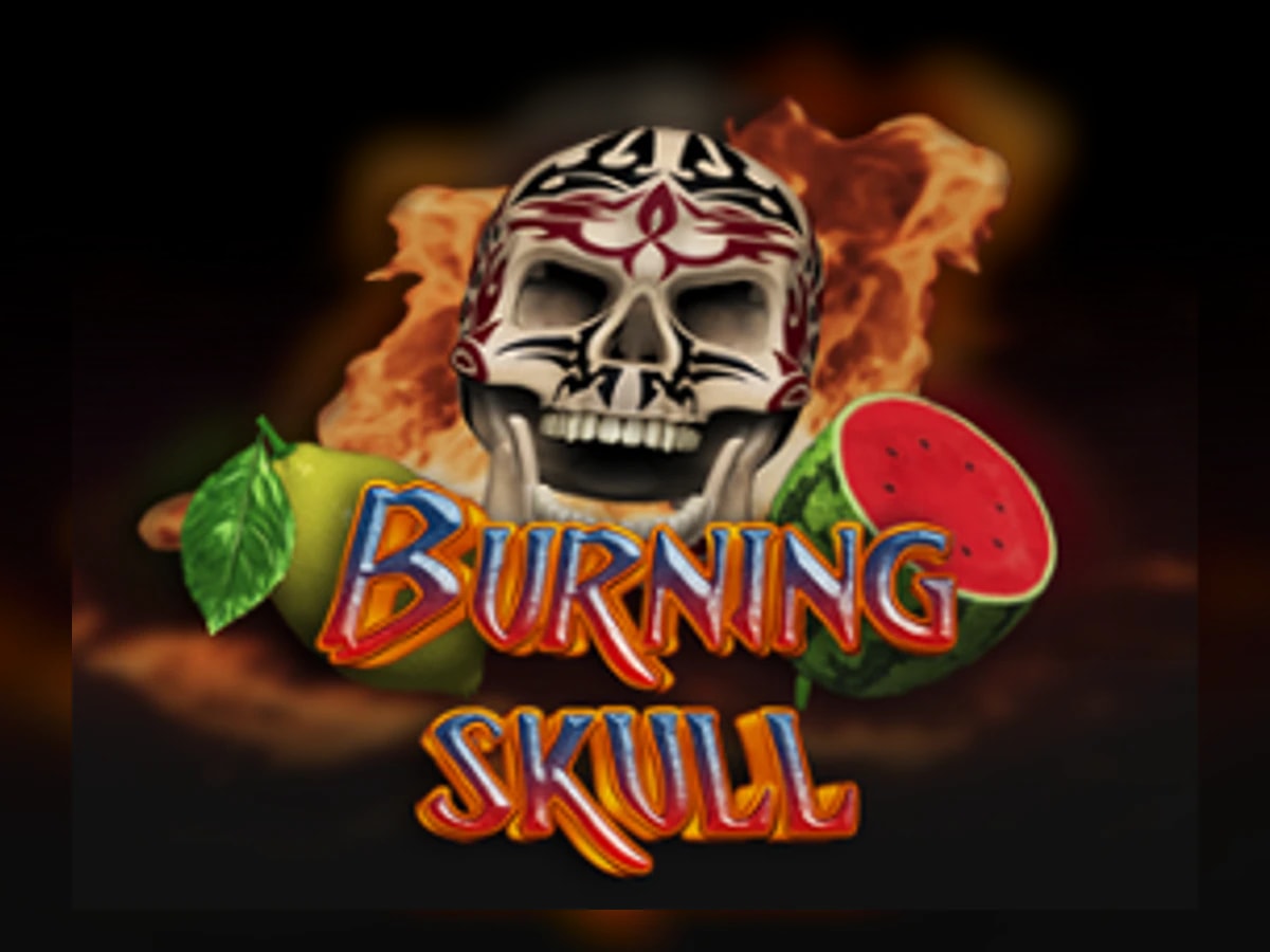 Burning Skull slot game artwork