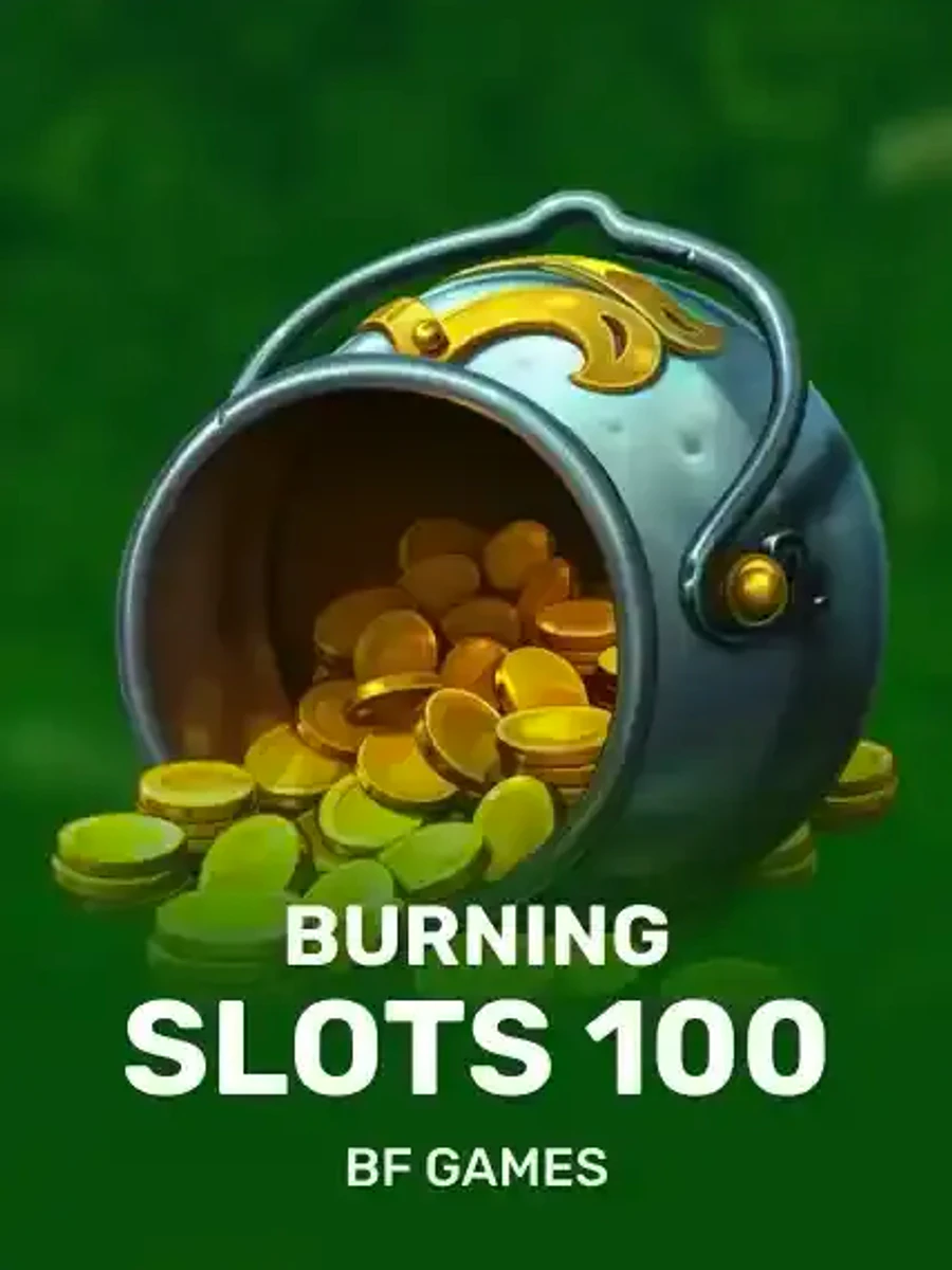 Burning Slots 100 slot game artwork