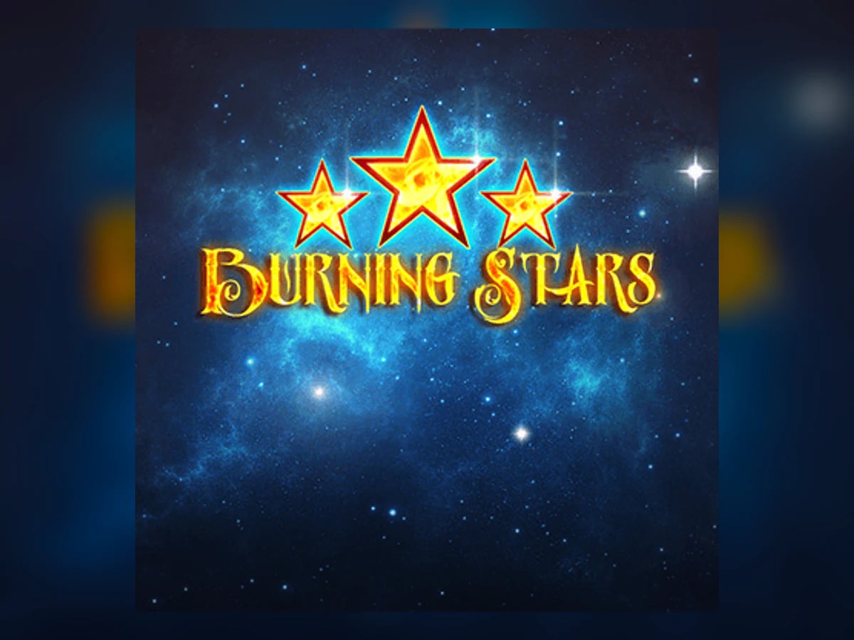Burning Stars slot game artwork
