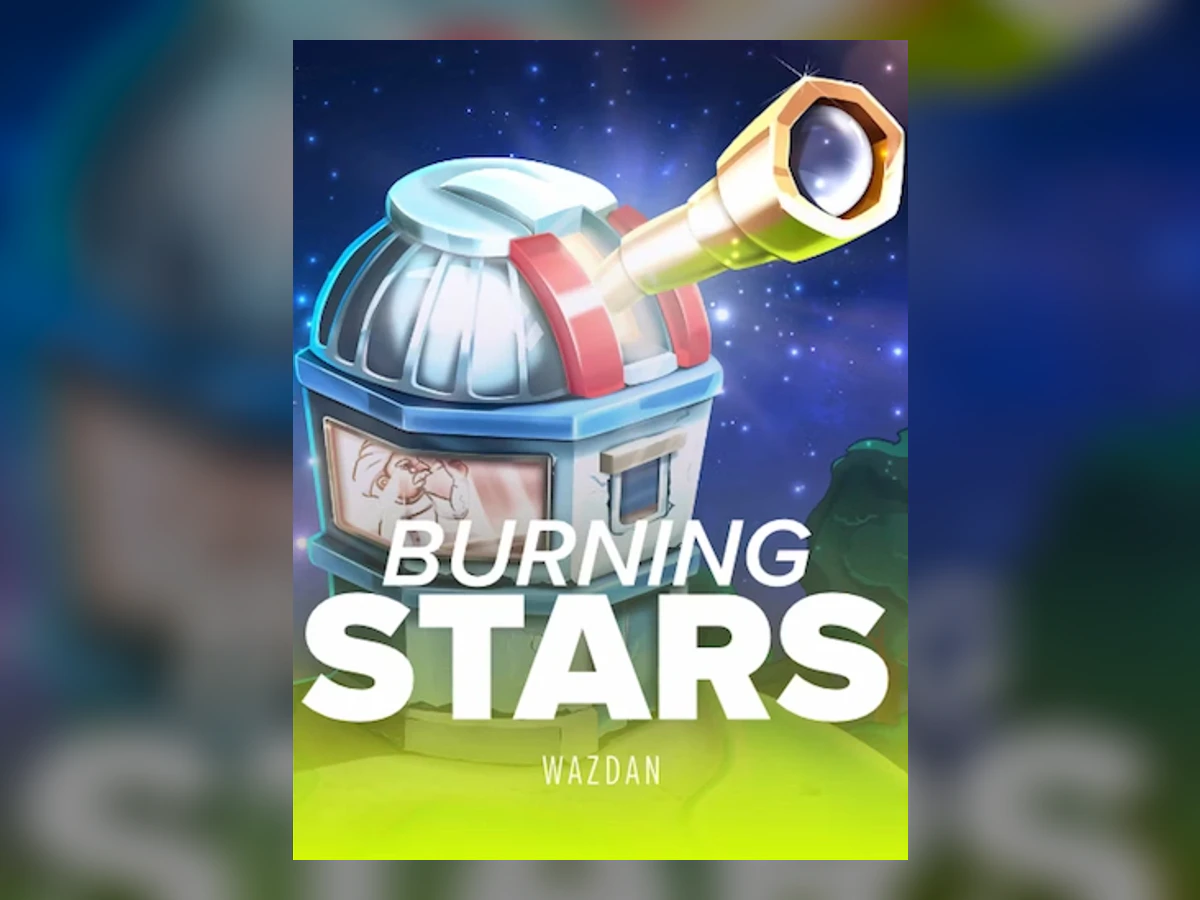 Burning Stars slot game artwork