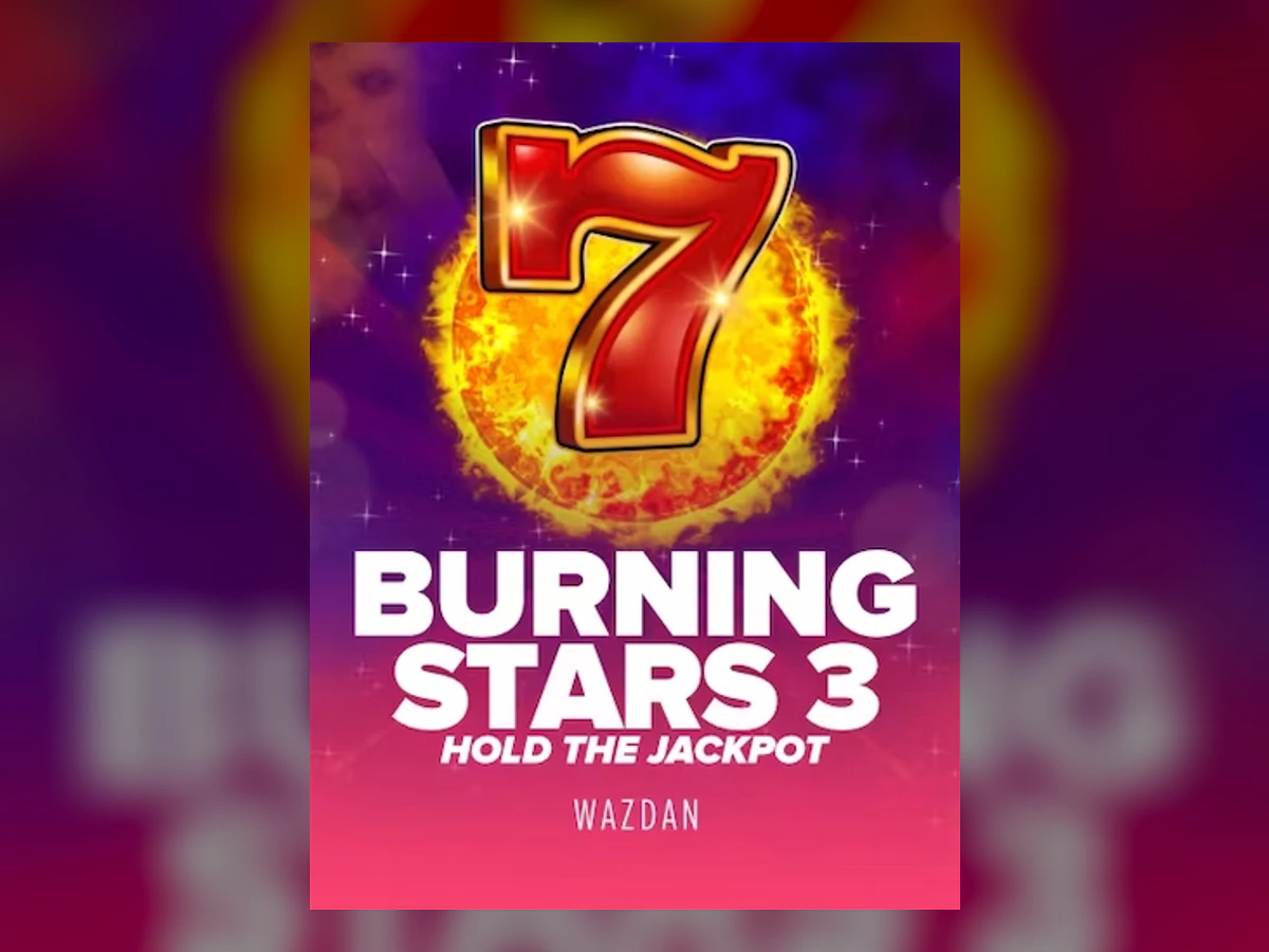 Burning Stars 3 slot game artwork