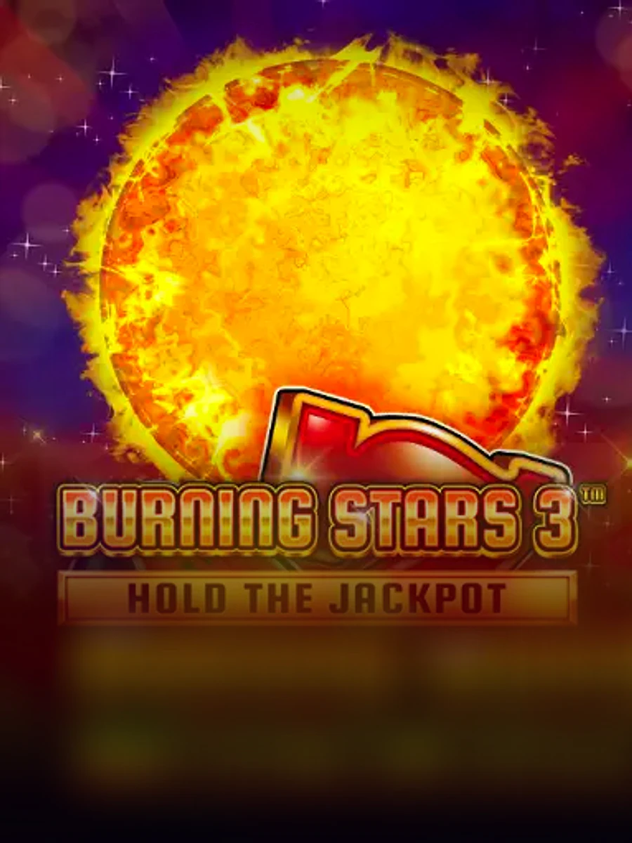 Burning Stars 3 slot game artwork