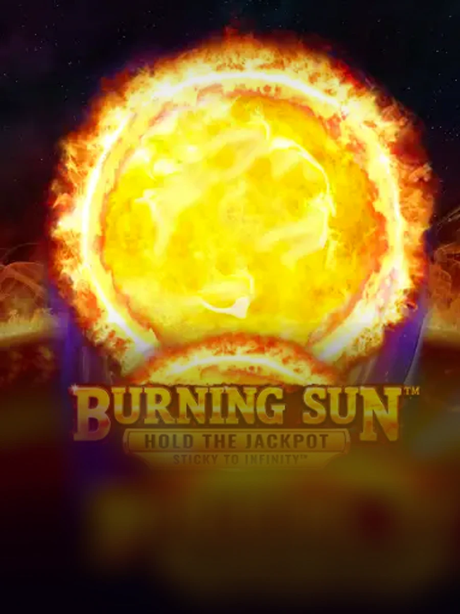 Burning Sun slot game artwork