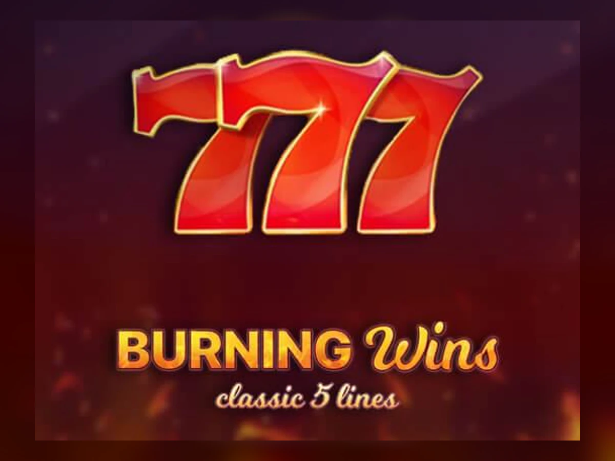 Burning Wins: classic 5 lines slot game artwork