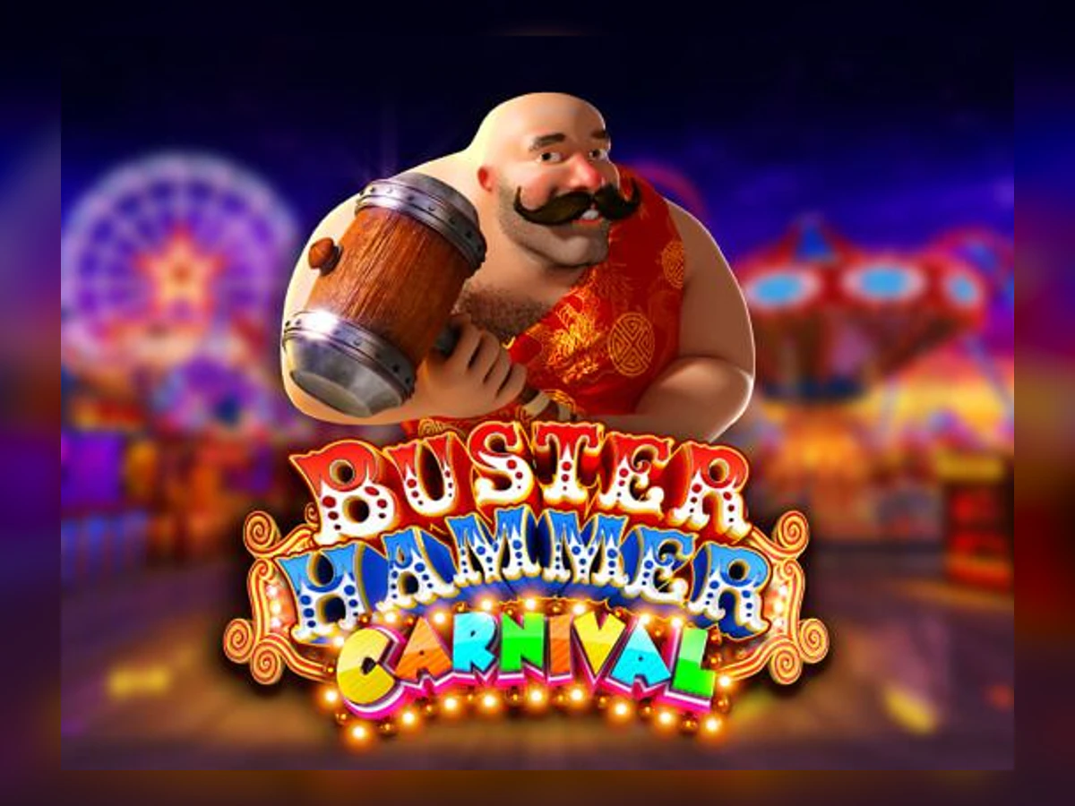 Buster Hammer Carnival slot game artwork