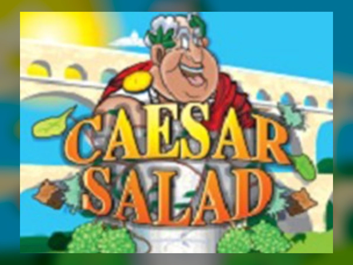 Caesar Salad slot game artwork