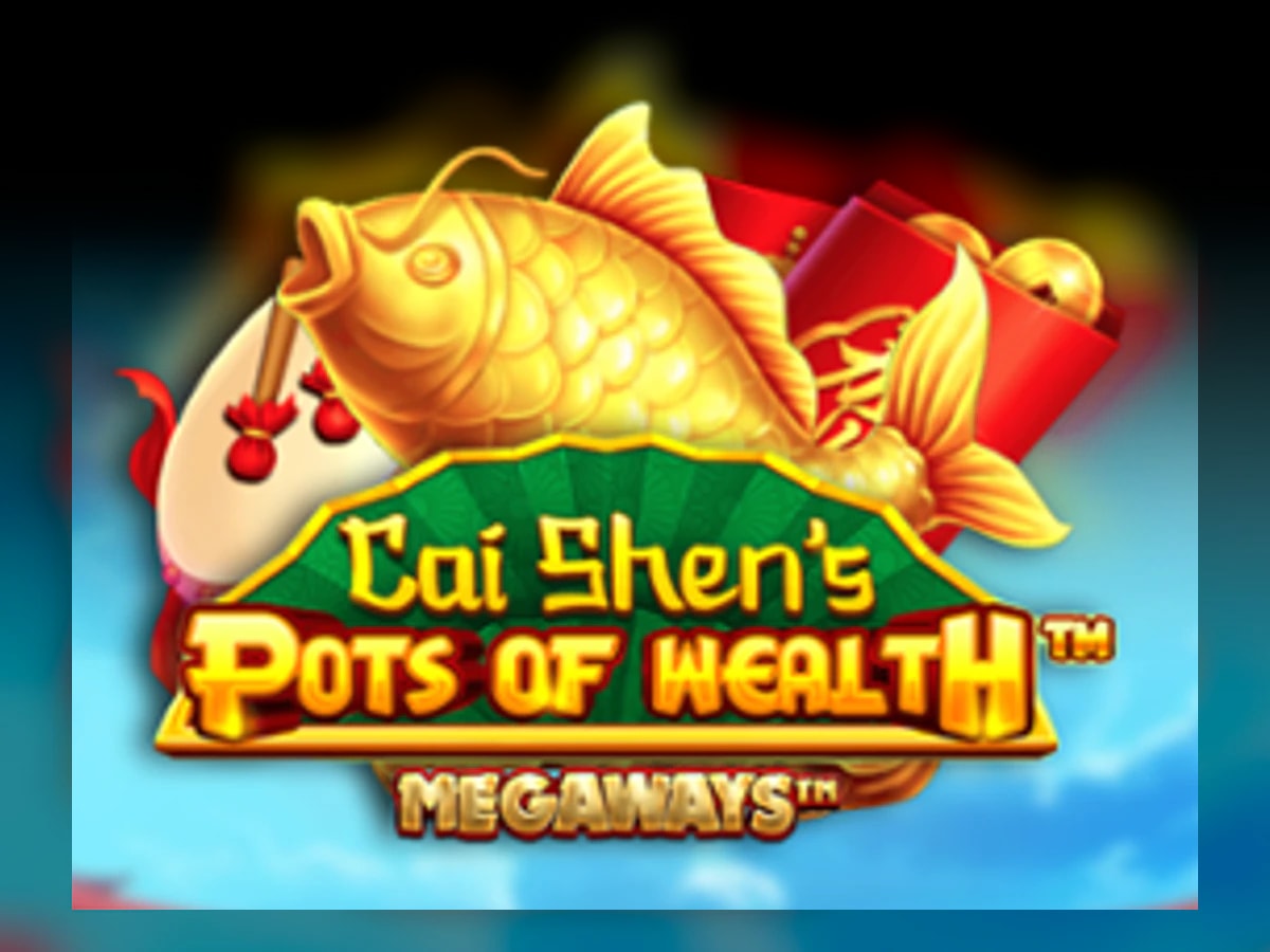 Cai Shen's Pots of Wealth Megaways slot game artwork