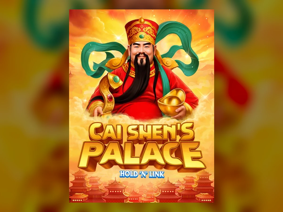 Cai Shen's Palace: Hold 'N' Link slot game artwork