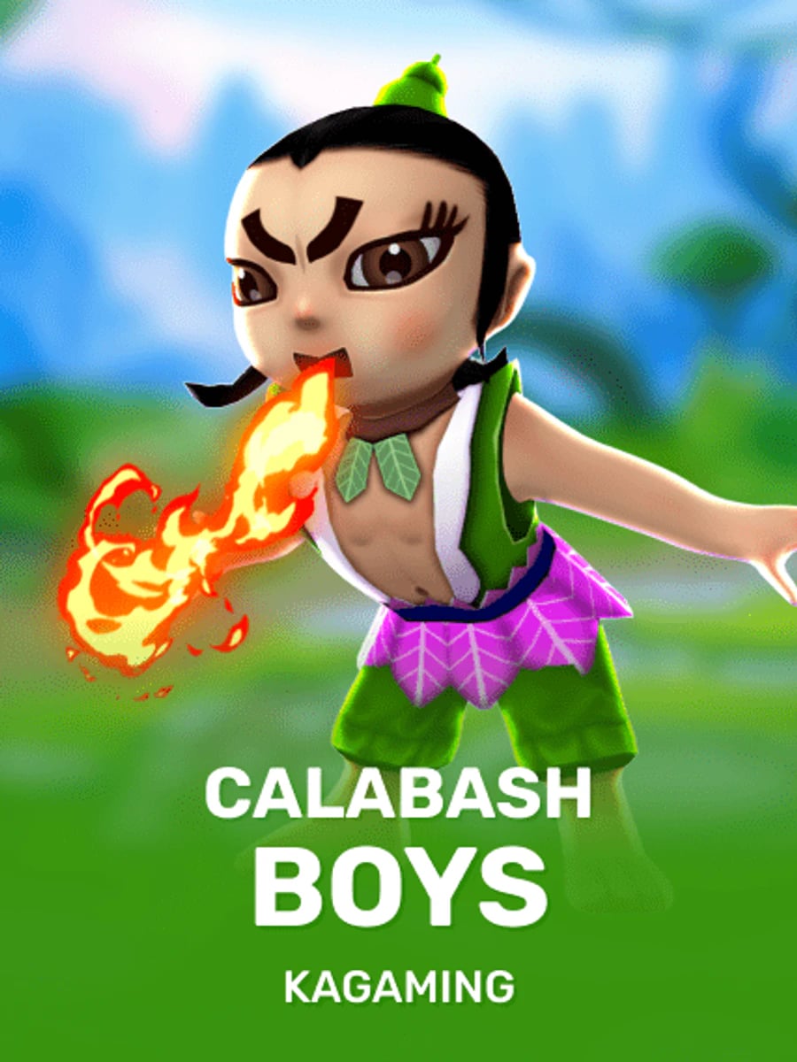 Calabash Boys slot game artwork