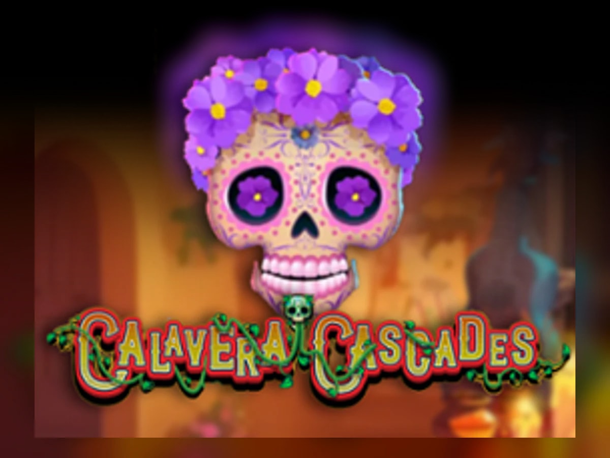 Calavera Cascades slot game artwork