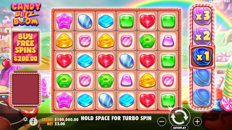 Candy Blitz Boom Enhanced Rtp slot game artwork