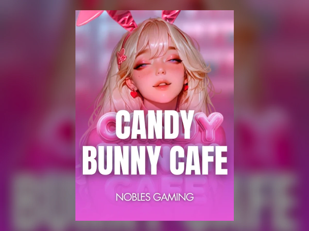 Candy Bunny Cafe slot game artwork