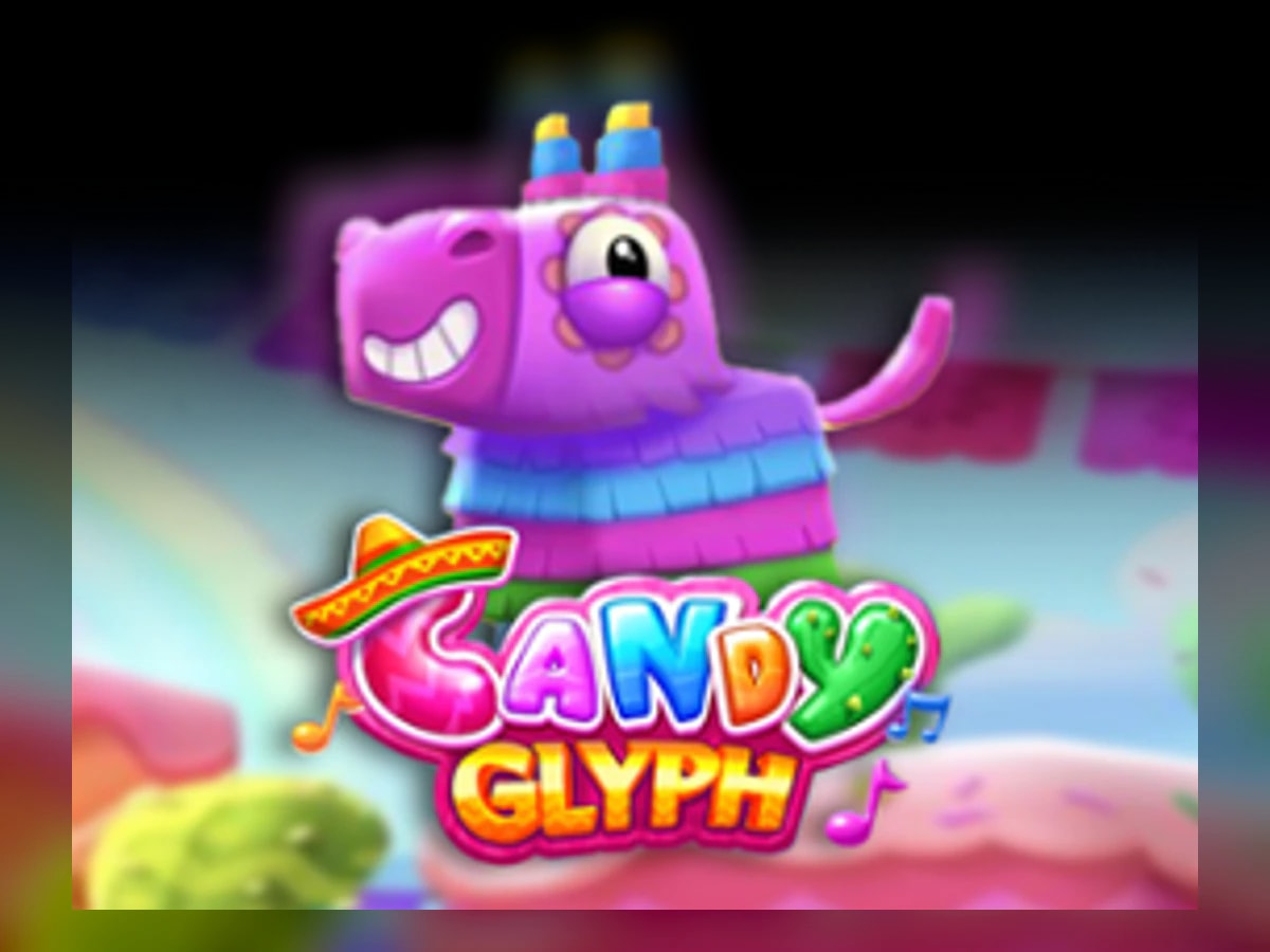 Candy Glyph slot game artwork