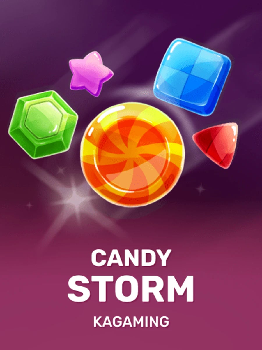 Candy Storm slot game artwork