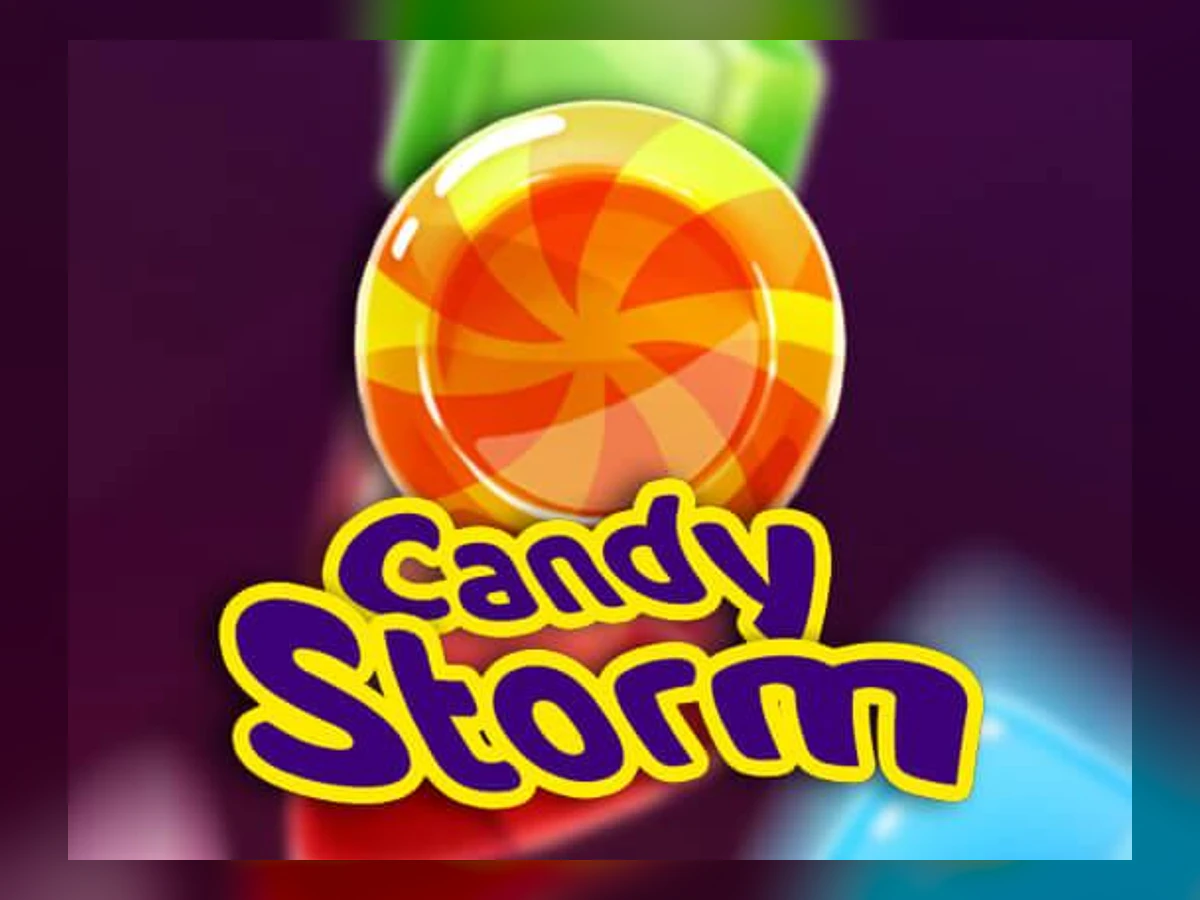 Candy Storm slot game artwork