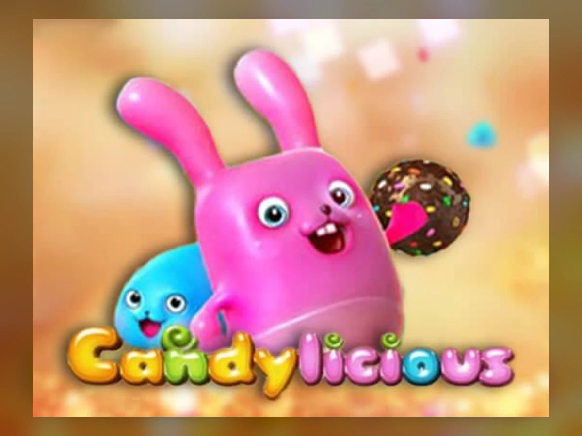 Candylicious slot game artwork