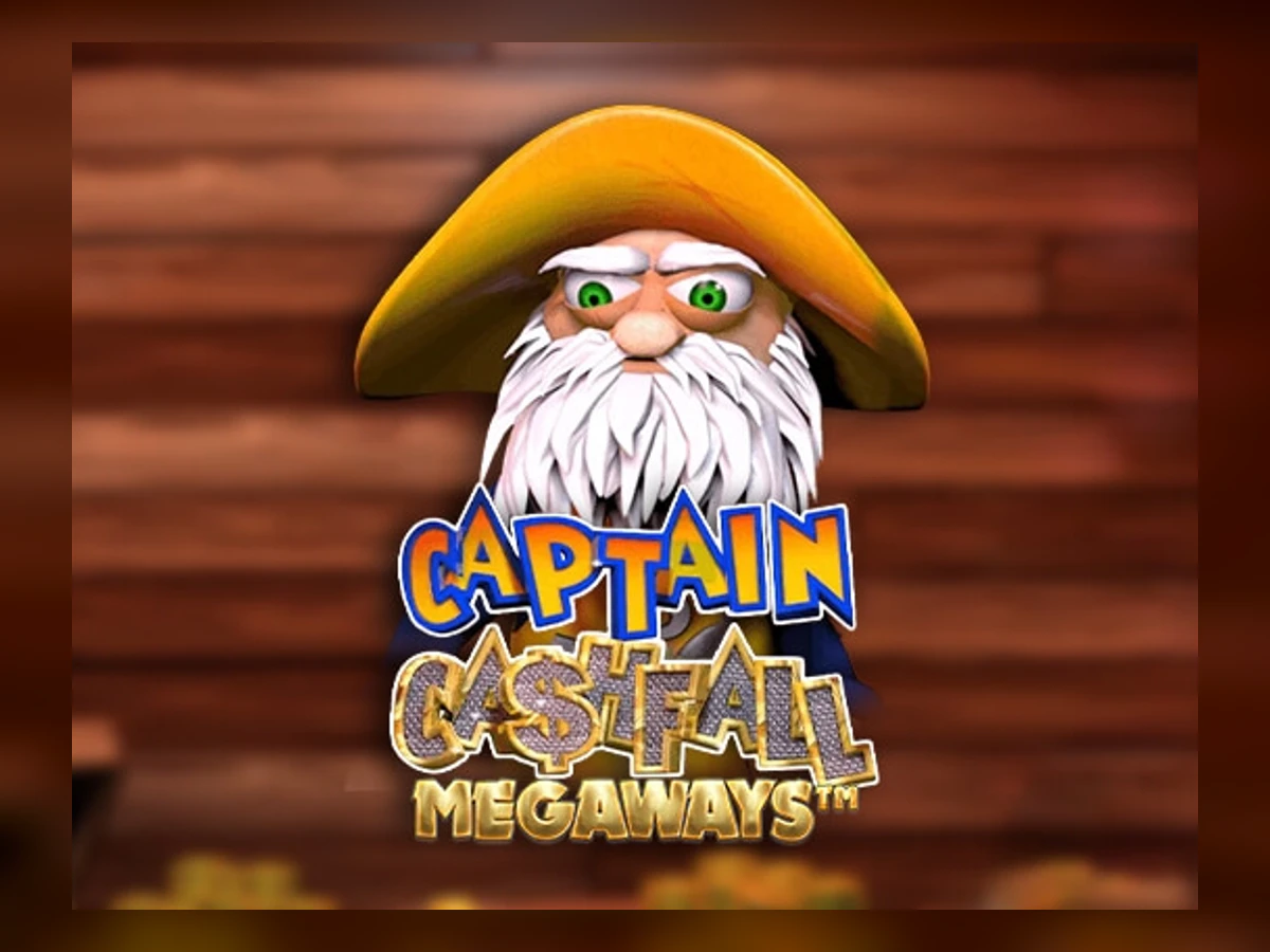 Captain Cashfall Megaways slot game artwork
