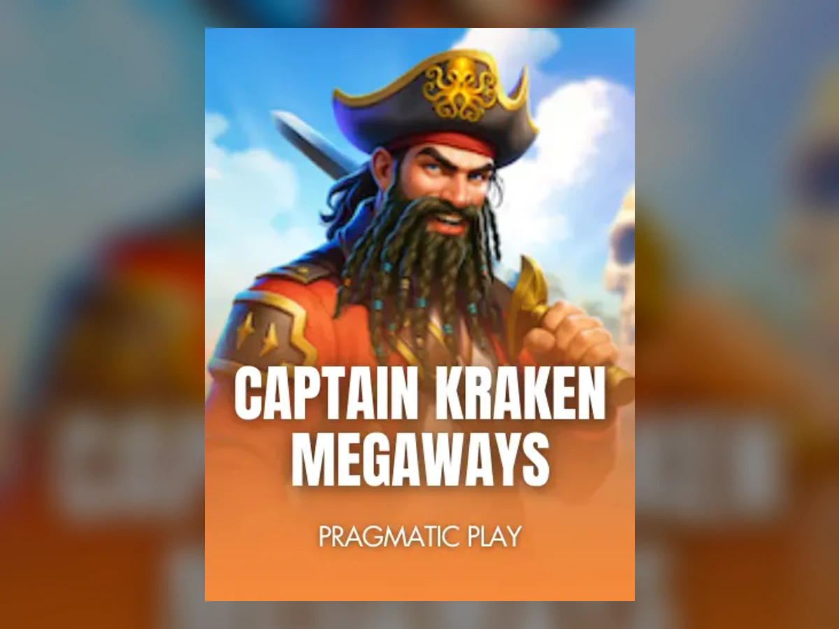 Captain Kraken Megaways slot game artwork