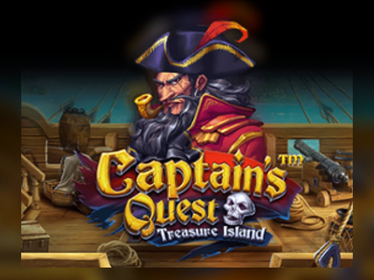 Captain's Quest: Treasure Island slot game artwork