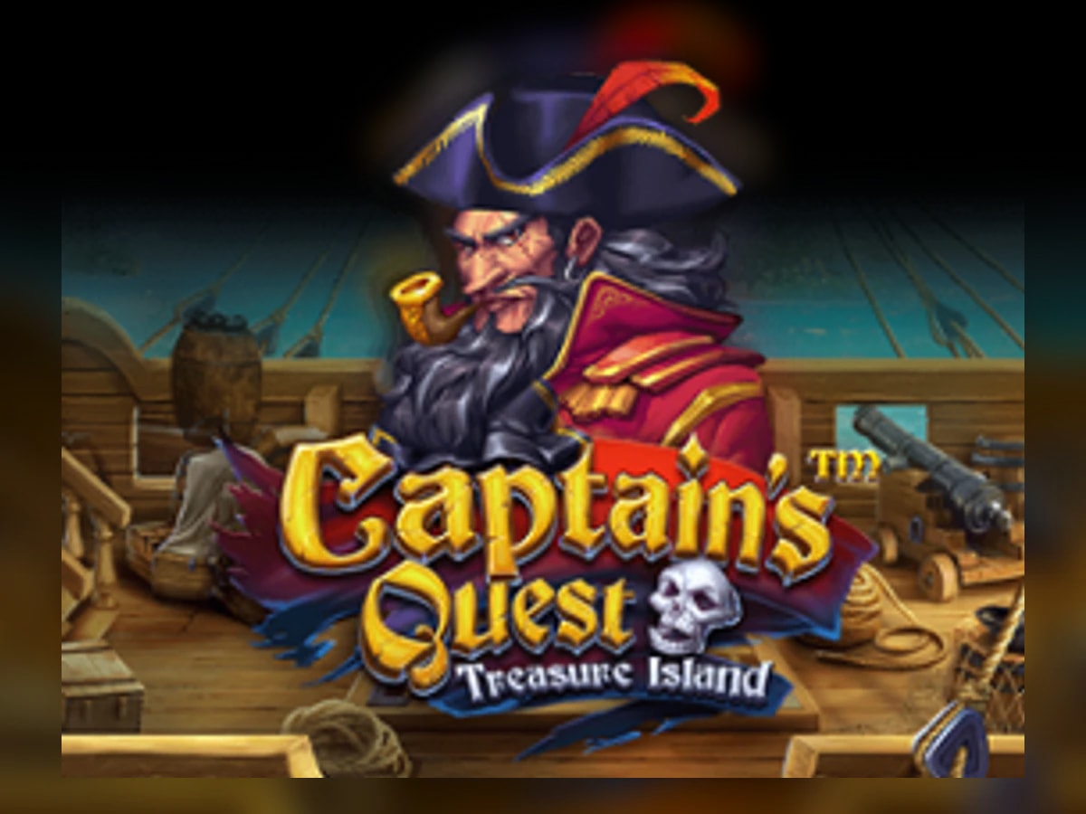 Captain's Quest: Treasure Island slot game artwork