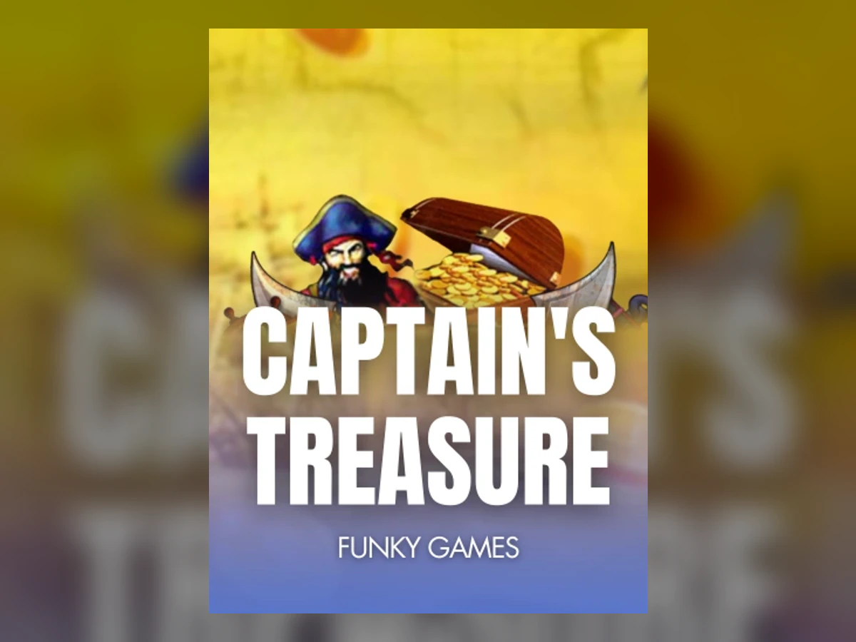 Captain's Treasure slot game artwork