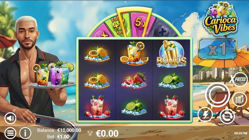 Carioca Vibes slot game artwork