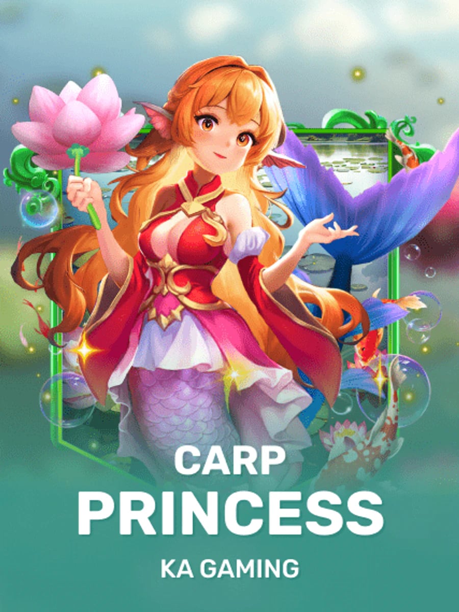 Carp Princess slot game artwork
