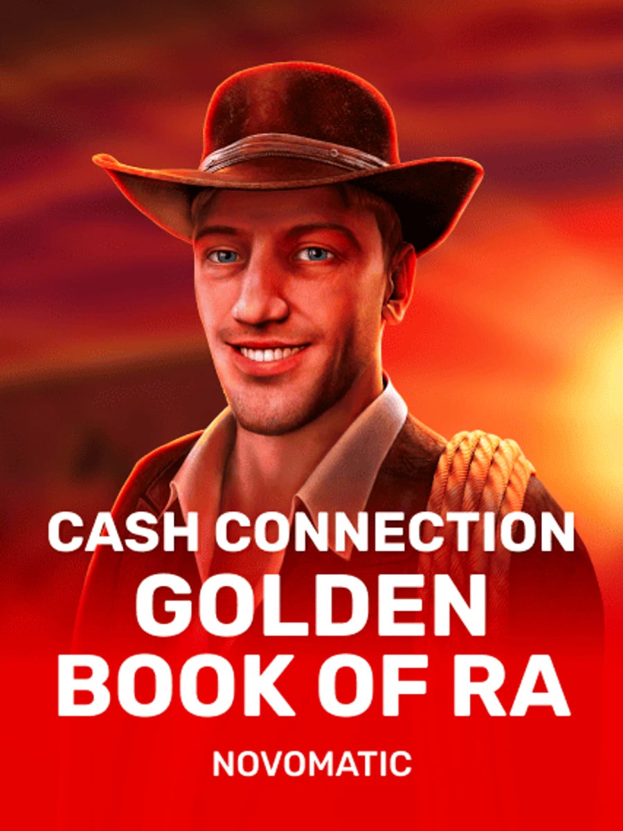 Cash Connection Golden Book of Ra slot game artwork