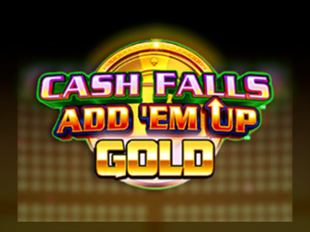 Cash Falls: Add Em Up Gold slot game artwork