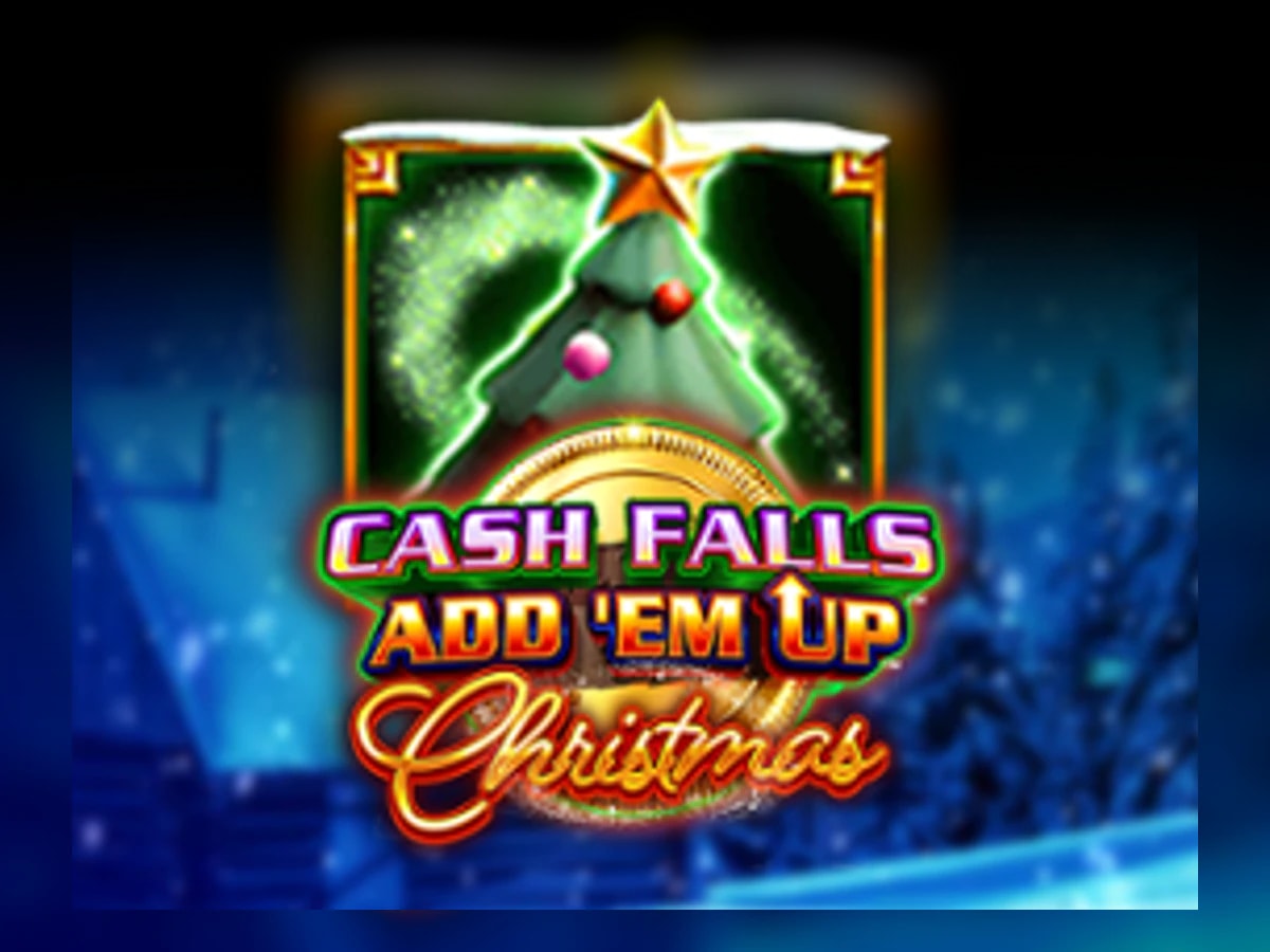 Cash Falls Christmas slot game artwork