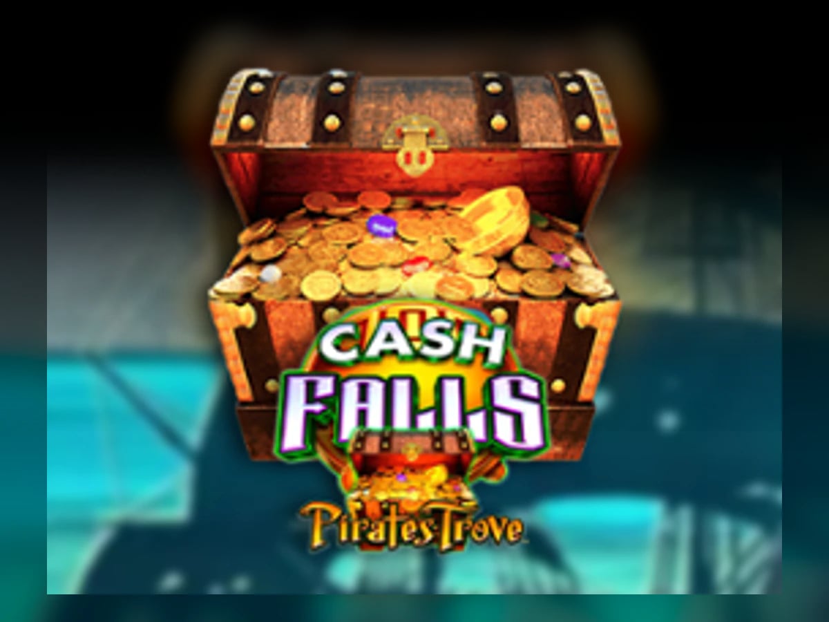 Cash Falls Pirate’s Trove slot game artwork