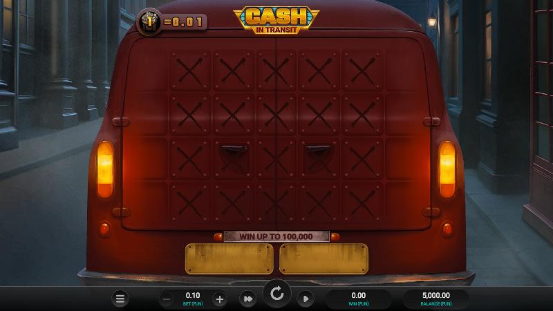 Cash In Transit slot game artwork