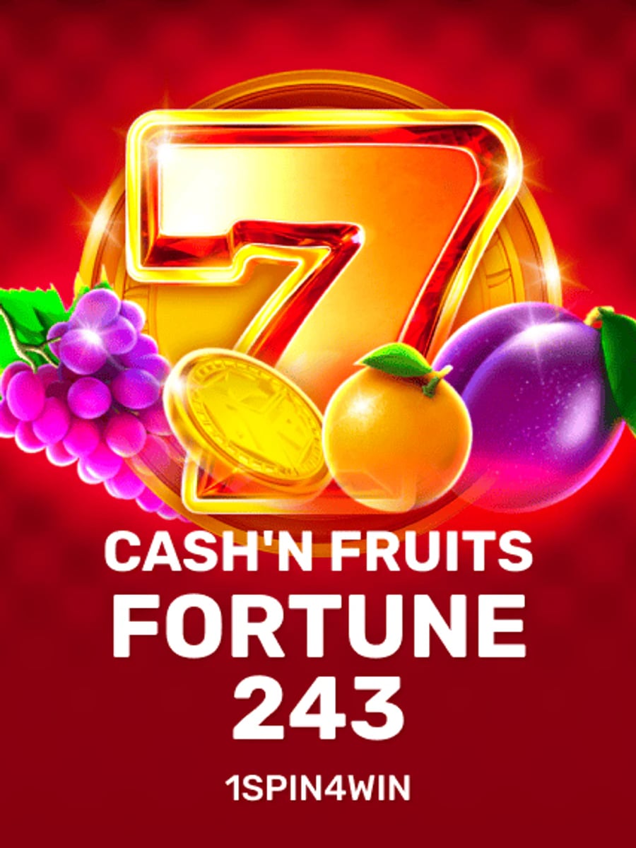Cash'n Fruits Fortune 243 slot game artwork