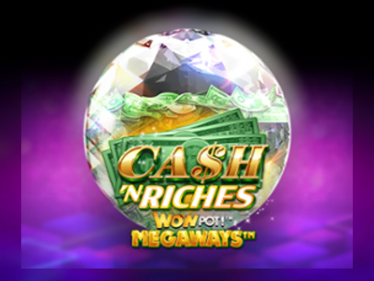 Cash N Riches WOWPOT Megaways slot game artwork