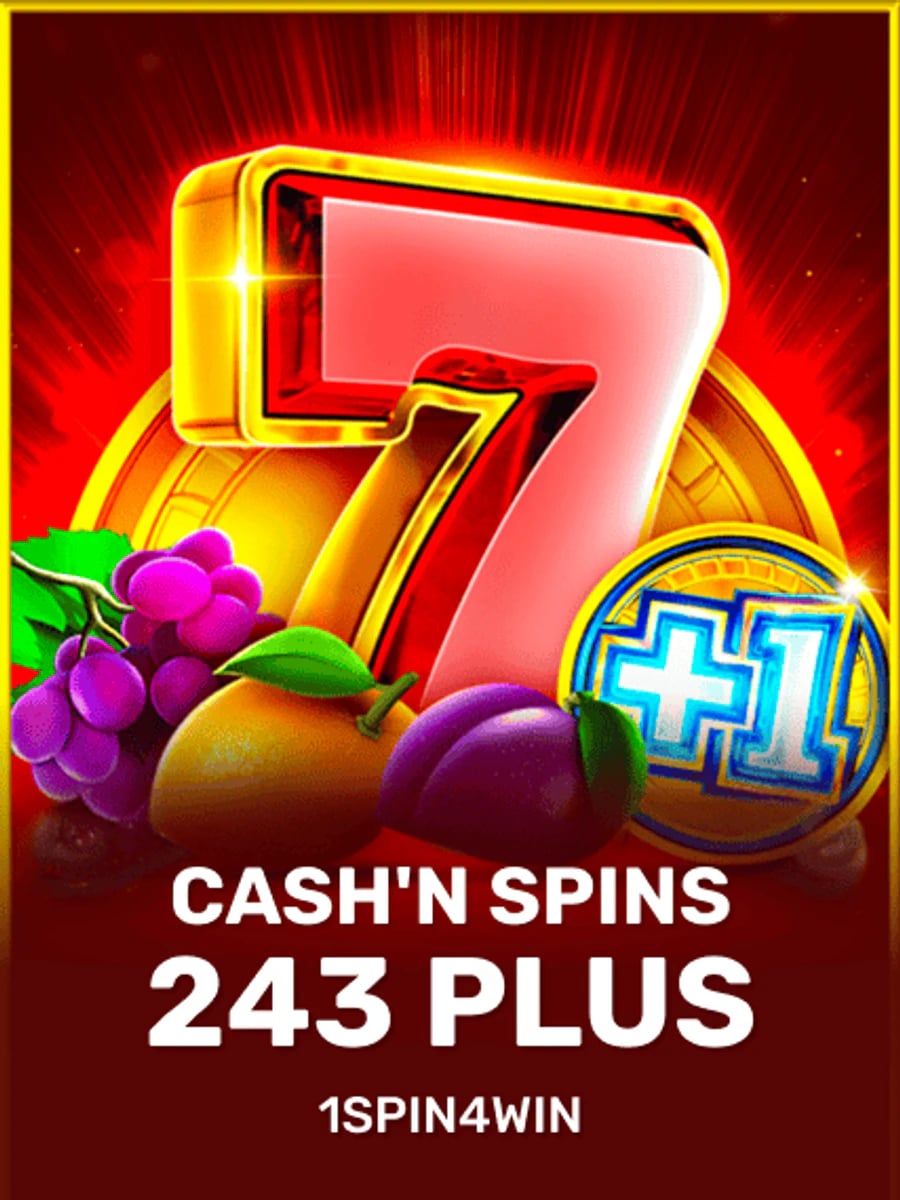 Cash'n Spins 243 Plus slot game artwork
