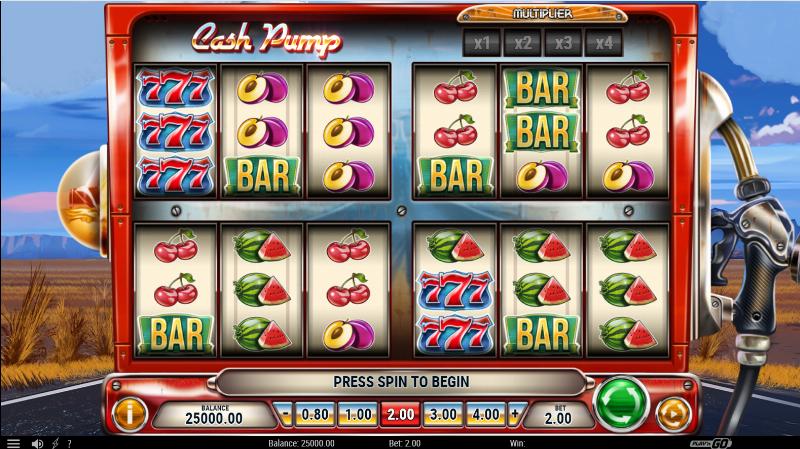 Cash Pump slot game artwork