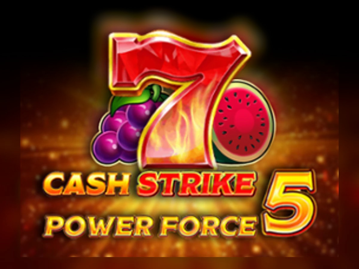 Cash Strike Power Force 5 slot game artwork