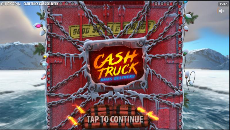 Cash Truck Xmas Delivery slot game artwork
