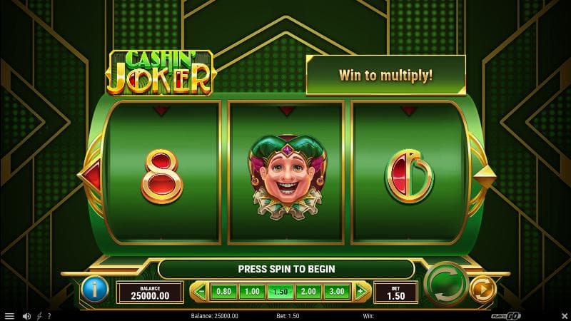 Cashin’ Joker slot game artwork
