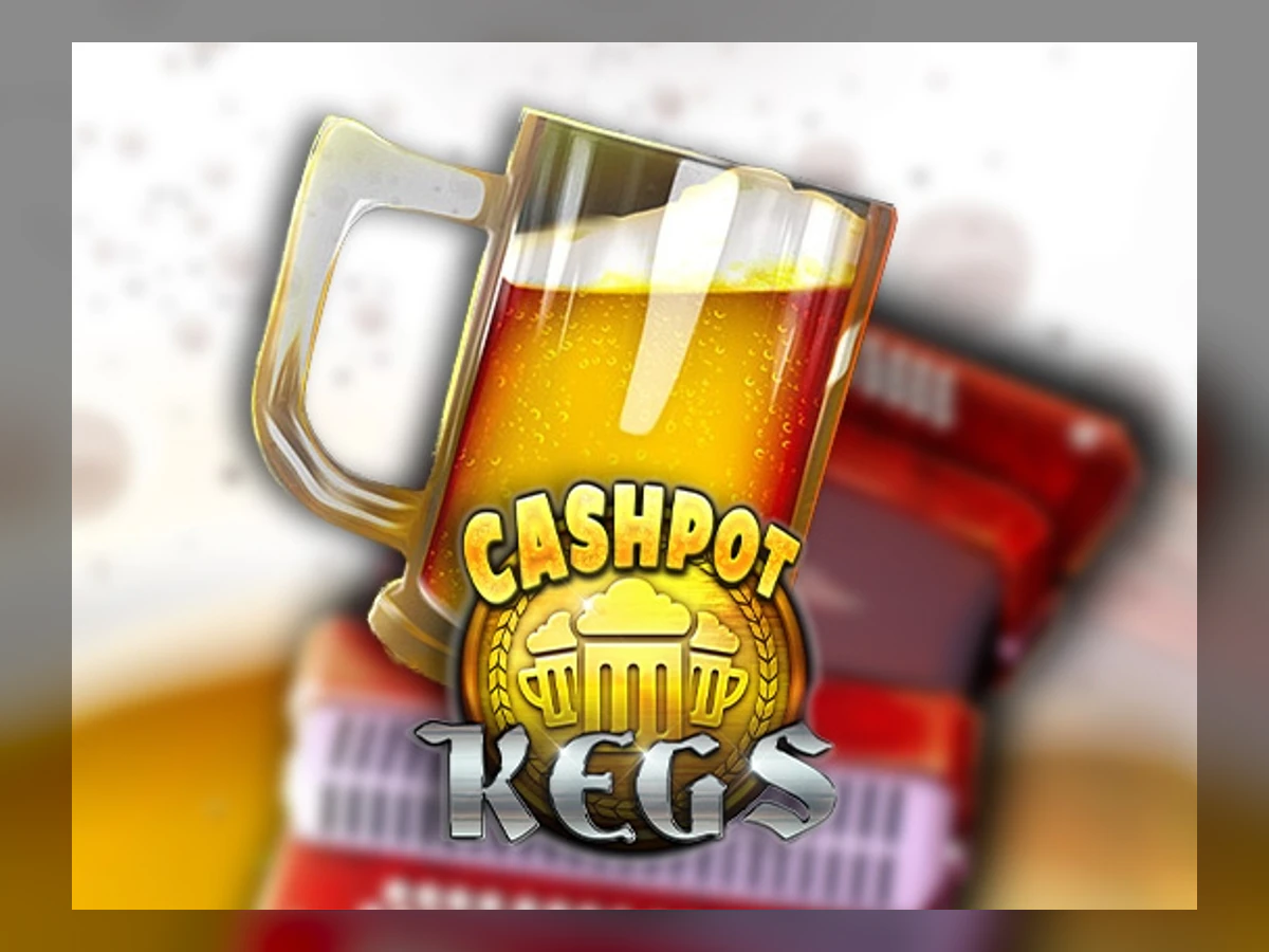 Cashpot Kegs slot game artwork