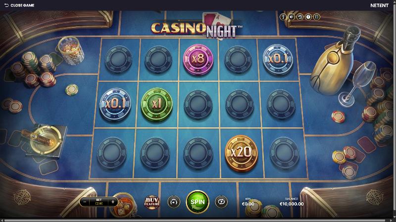 Casino Night slot game artwork