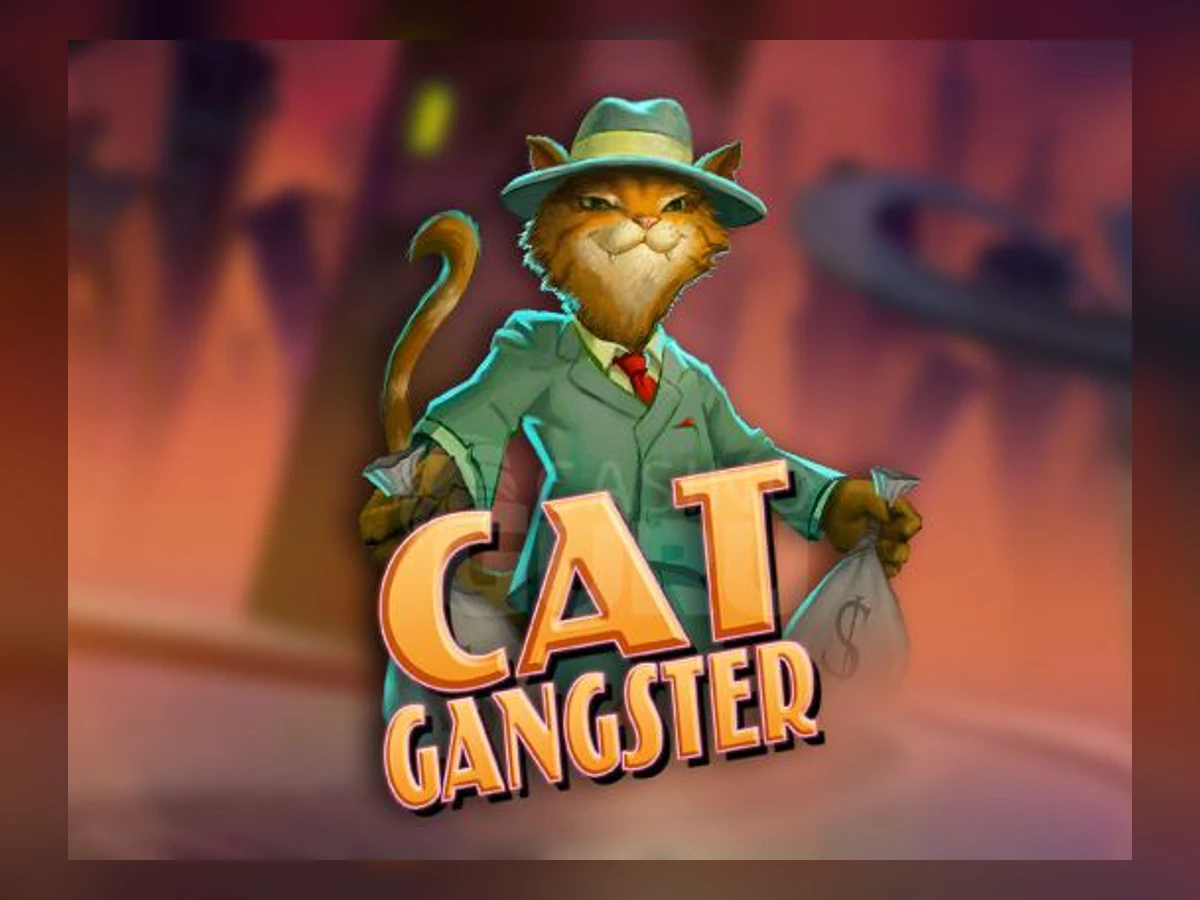 Cat Gangster slot game artwork