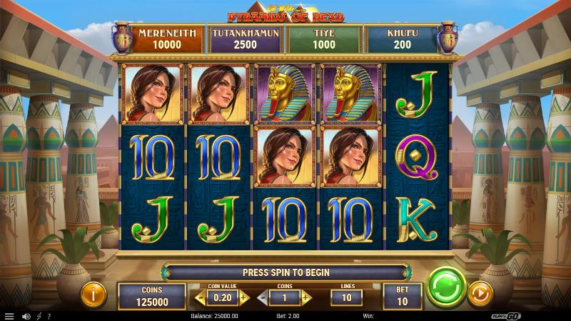 Cat Wilde And The Pyramids Of Dead slot game artwork