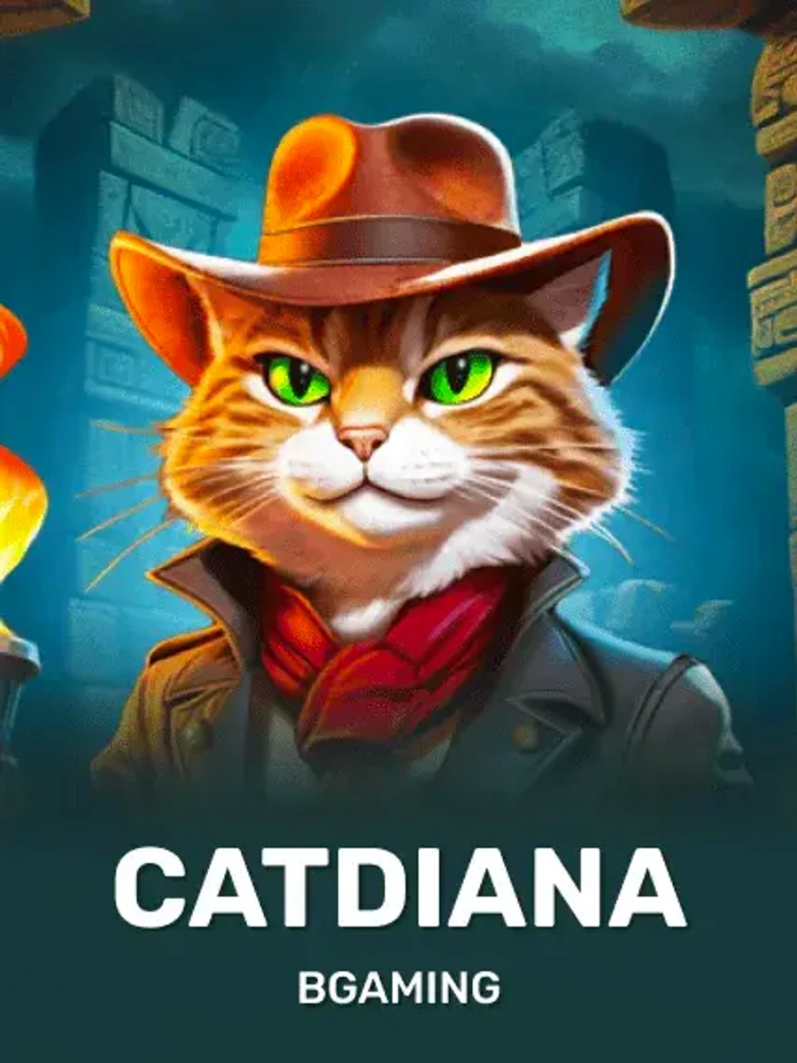 Catdiana slot game artwork